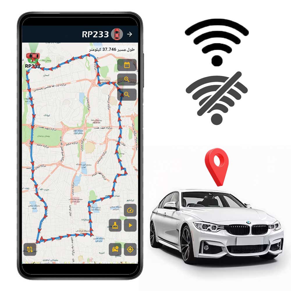 ذخیره اطلاعات توسط جی پی اس GPS در حالت آنلاین و آفلاین